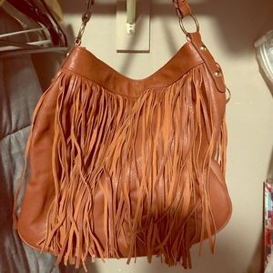 Target Fringe shoulder bag